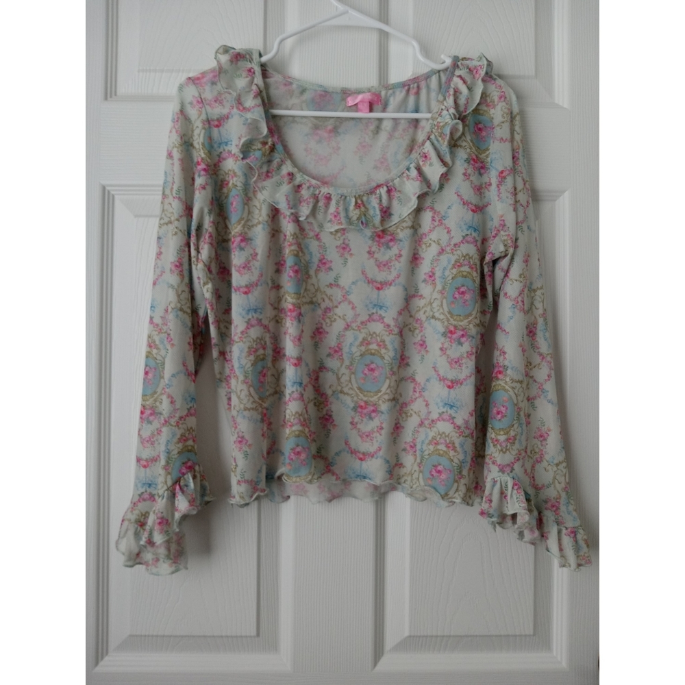 Let Them Eat Cake Ruffle Top